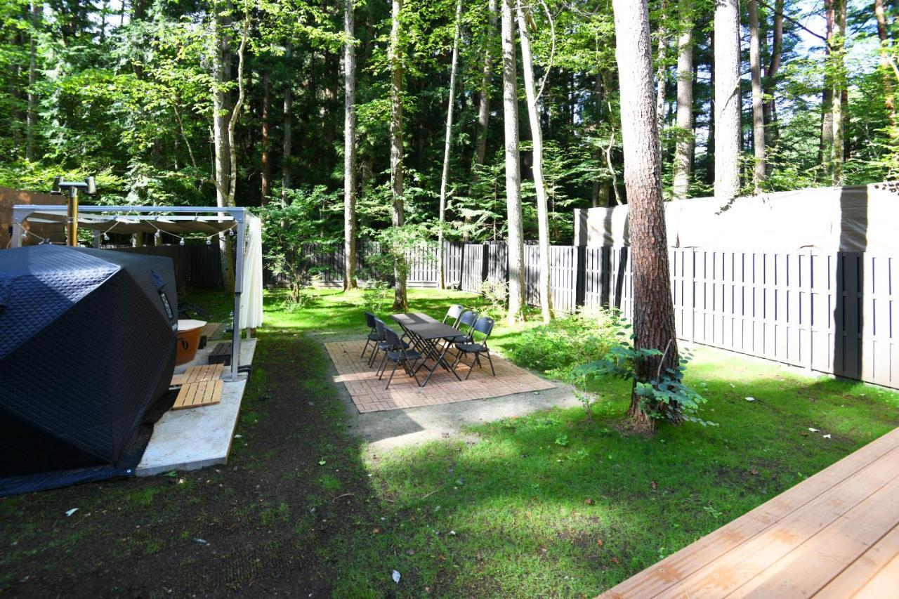 Fuji Fumoto Forest Hotspring ふもとの森温泉 Fujikawaguchiko Exterior foto