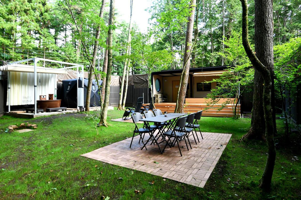 Fuji Fumoto Forest Hotspring ふもとの森温泉 Fujikawaguchiko Exterior foto