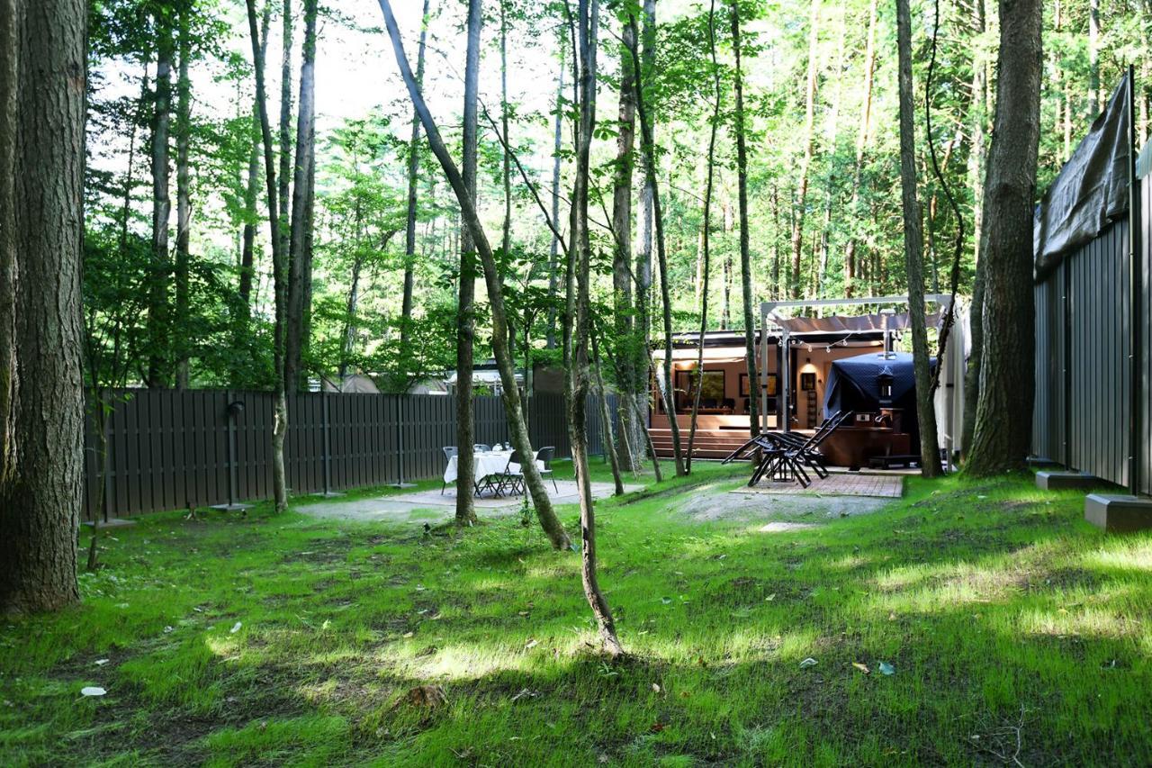 Fuji Fumoto Forest Hotspring ふもとの森温泉 Fujikawaguchiko Exterior foto